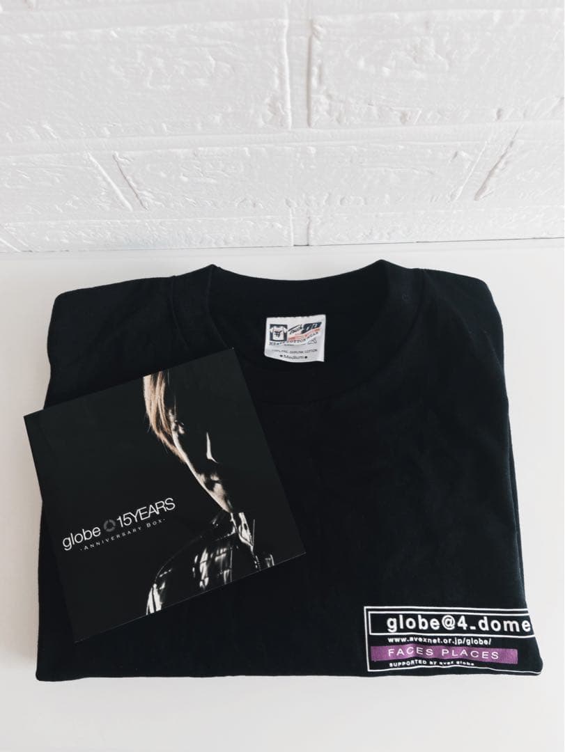 globe 15YEARS-ANNIVERSARY BOX 限定 CD&Tシャツ