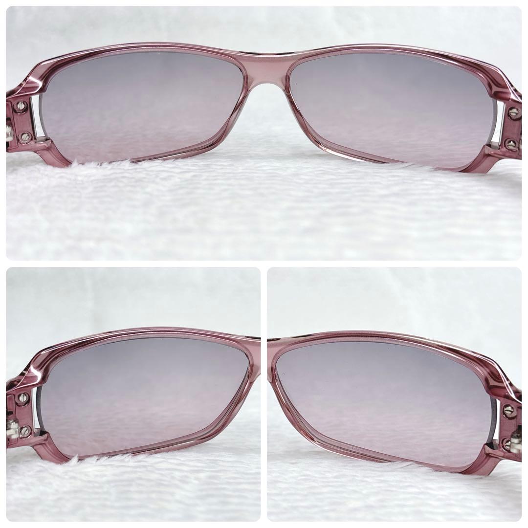 小物 GUCCI Sunglasses Pink Clear Frame GGLogo