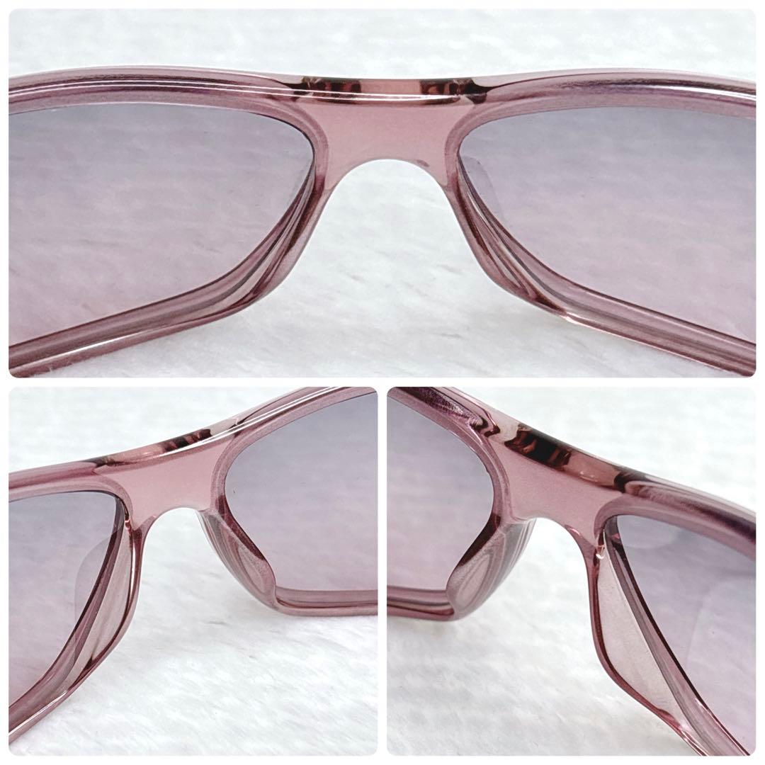 小物 GUCCI Sunglasses Pink Clear Frame GGLogo