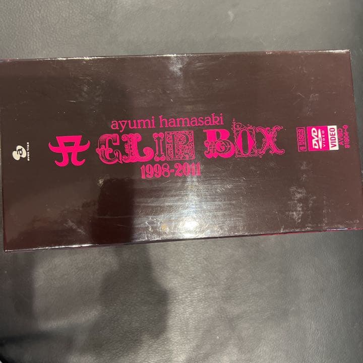 浜崎あゆみA CLIP BOX1998-2011 DVD 6枚組【初回限定盤】