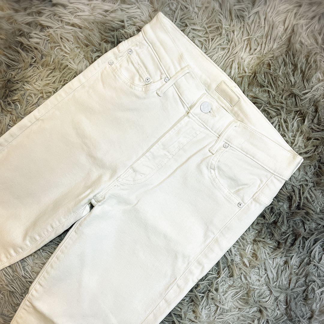 Deuxieme Classe MOTHER INSIDER CROPデニム 白