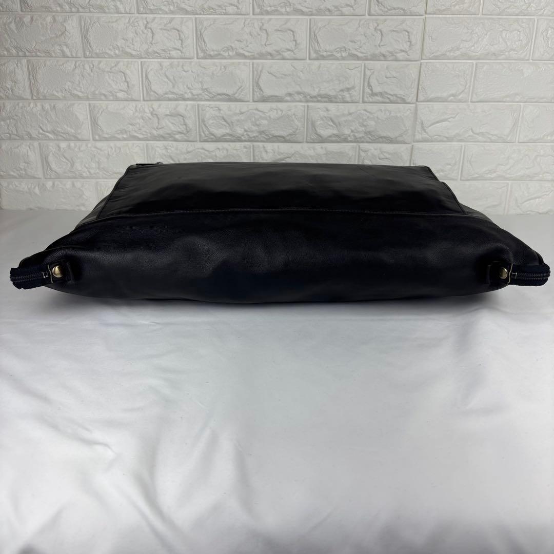 ✨美品✨ PORTER 牛革 レザー ガーメントバッグ ブラック