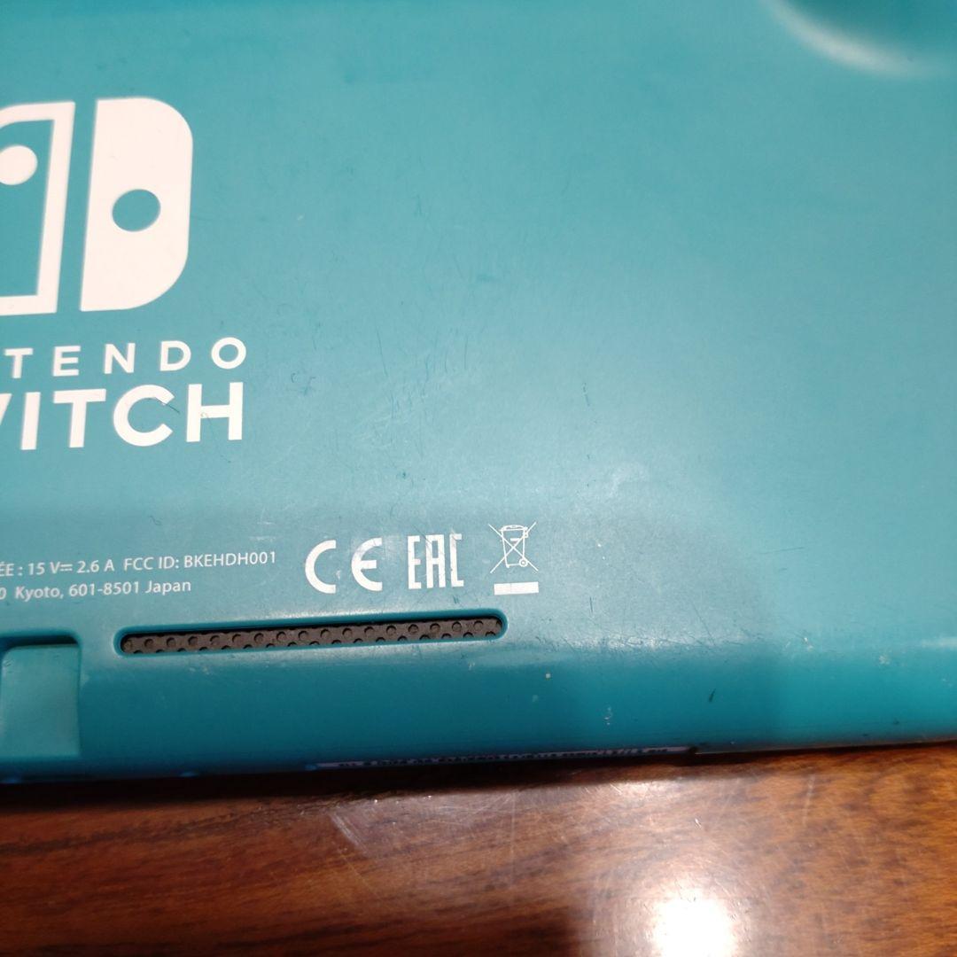 ジャンクNintendo Switch Liteスイッチライト電源入らない箱付き