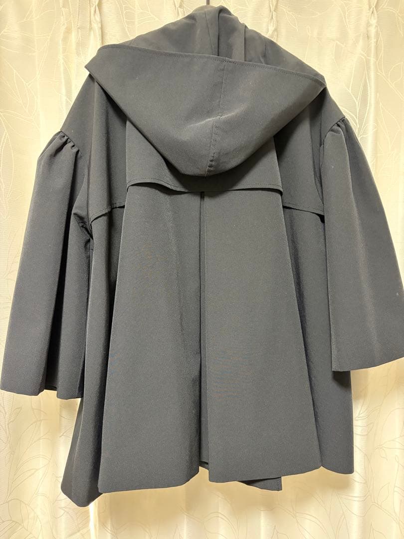 LIten リテン キュービック トレンチジャケット ネイビー