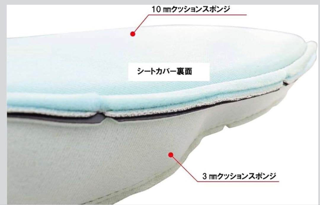 レブル 1100 モリワキシートカバーグレー/ブラック