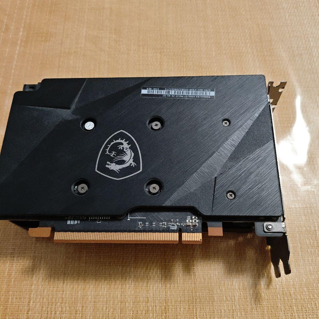 【動作確認済】MSI RadeonRX6500 XT MECH 2X 4G OC