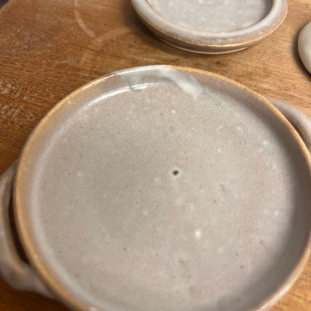oraf♡　新品　陶器　陶芸作家　プレート皿2枚　22