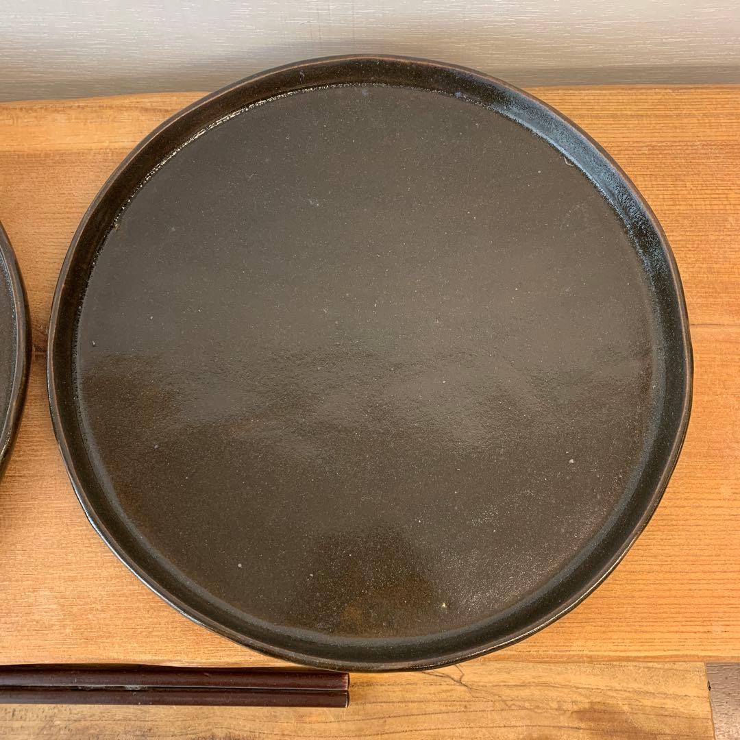 oraf♡　新品　陶器　陶芸作家　プレート皿2枚　22
