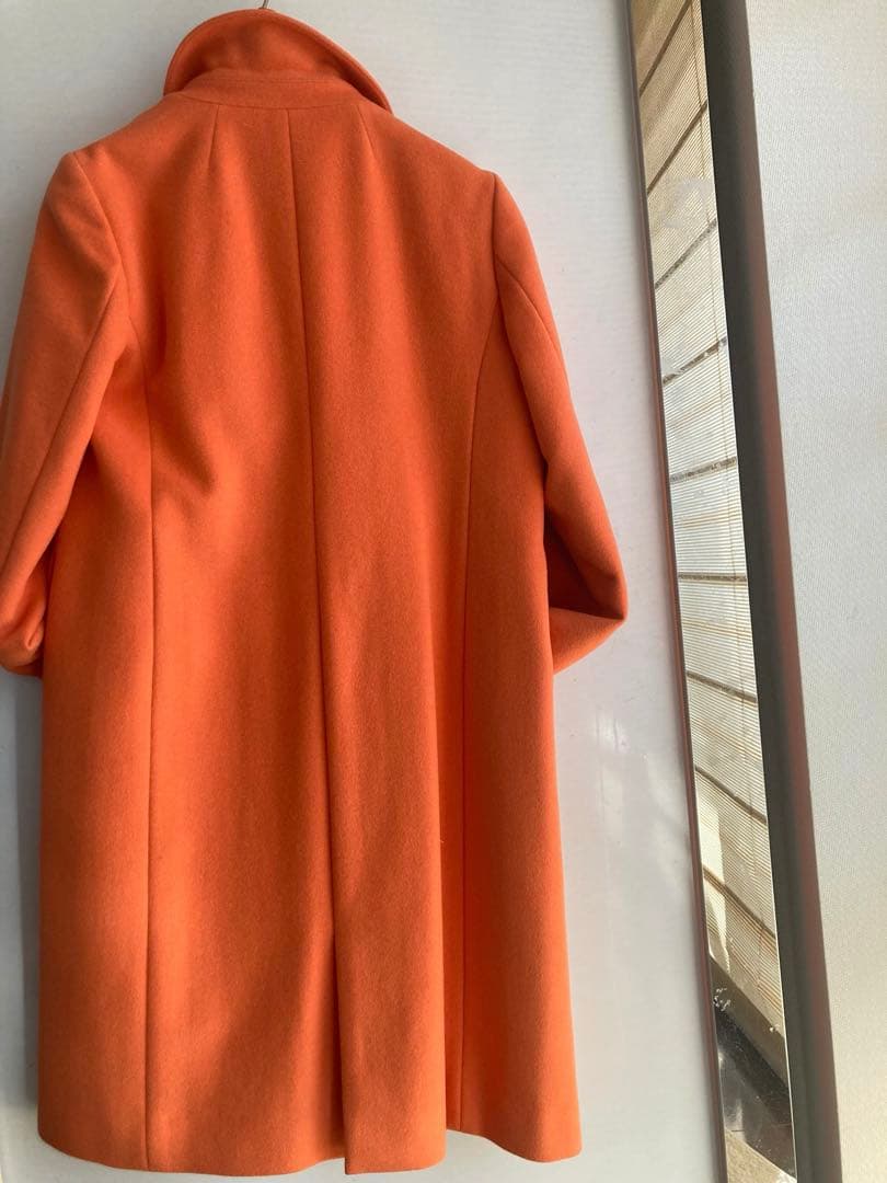 春美品　ワンランク上ロングコート アンゴラ60%ウール40%日本製