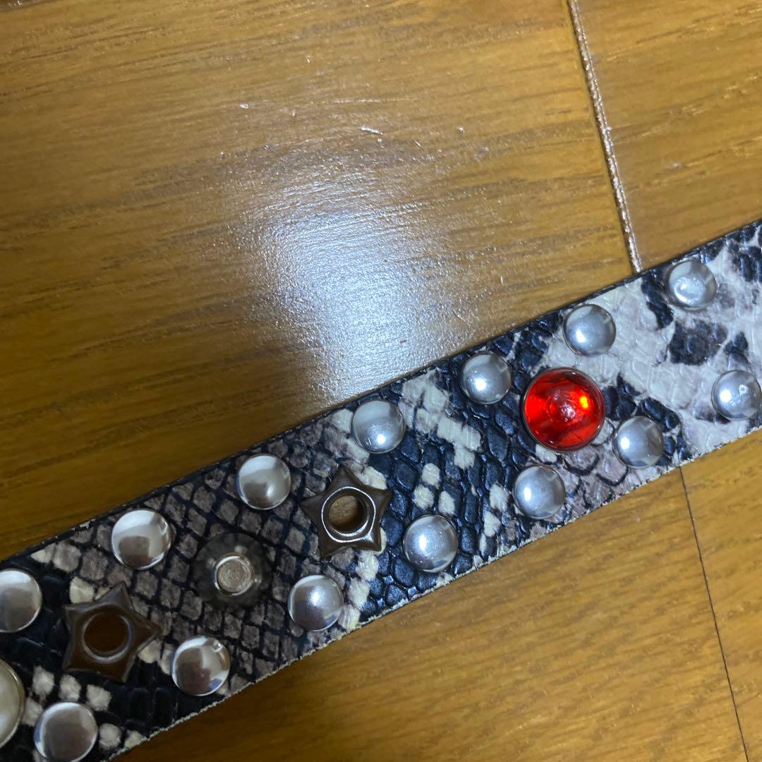 JADED LONDON/スタッズ本革ベルト