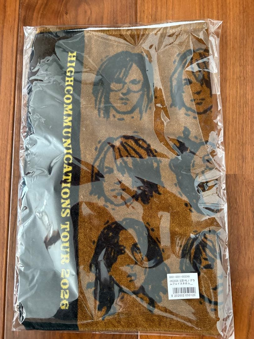 GLAY<HC2026 GCB>モノグラムフェイスタオル