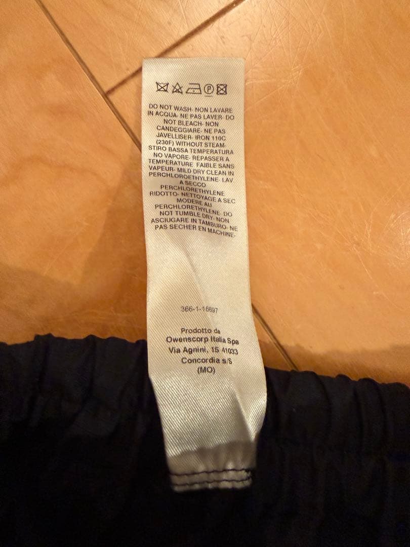 パンツ Rick Owens DRAWSTRING LONG BLACK