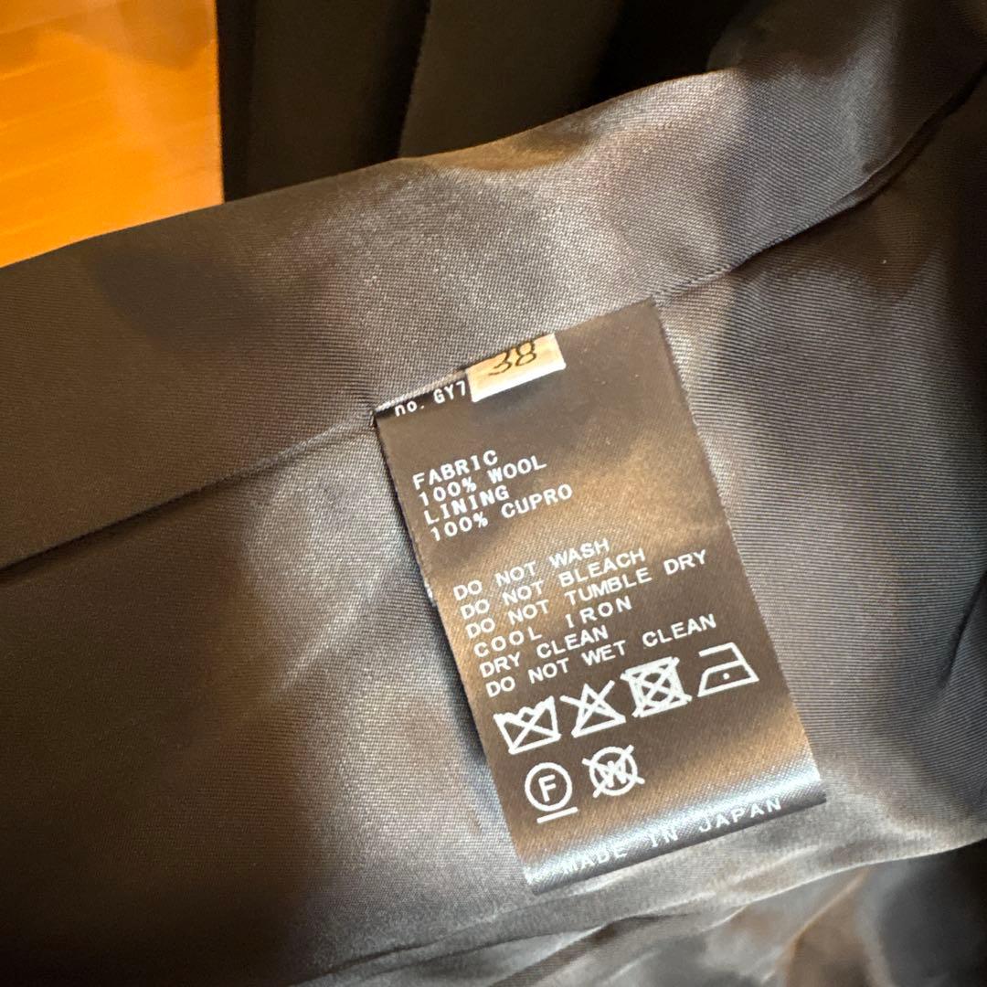 ドゥーズィエムクラス　Essential ジャケット　黒　38