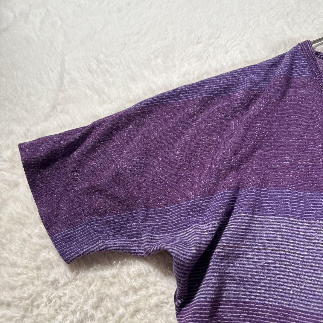 tamaki niimeタマキニイメmaru T HALF SLEEVES 紫