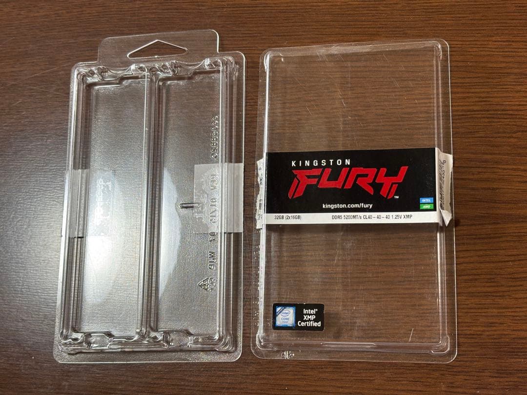 メモリー Kingston FURY Beast DDR5-5200MT/s 2x16GB