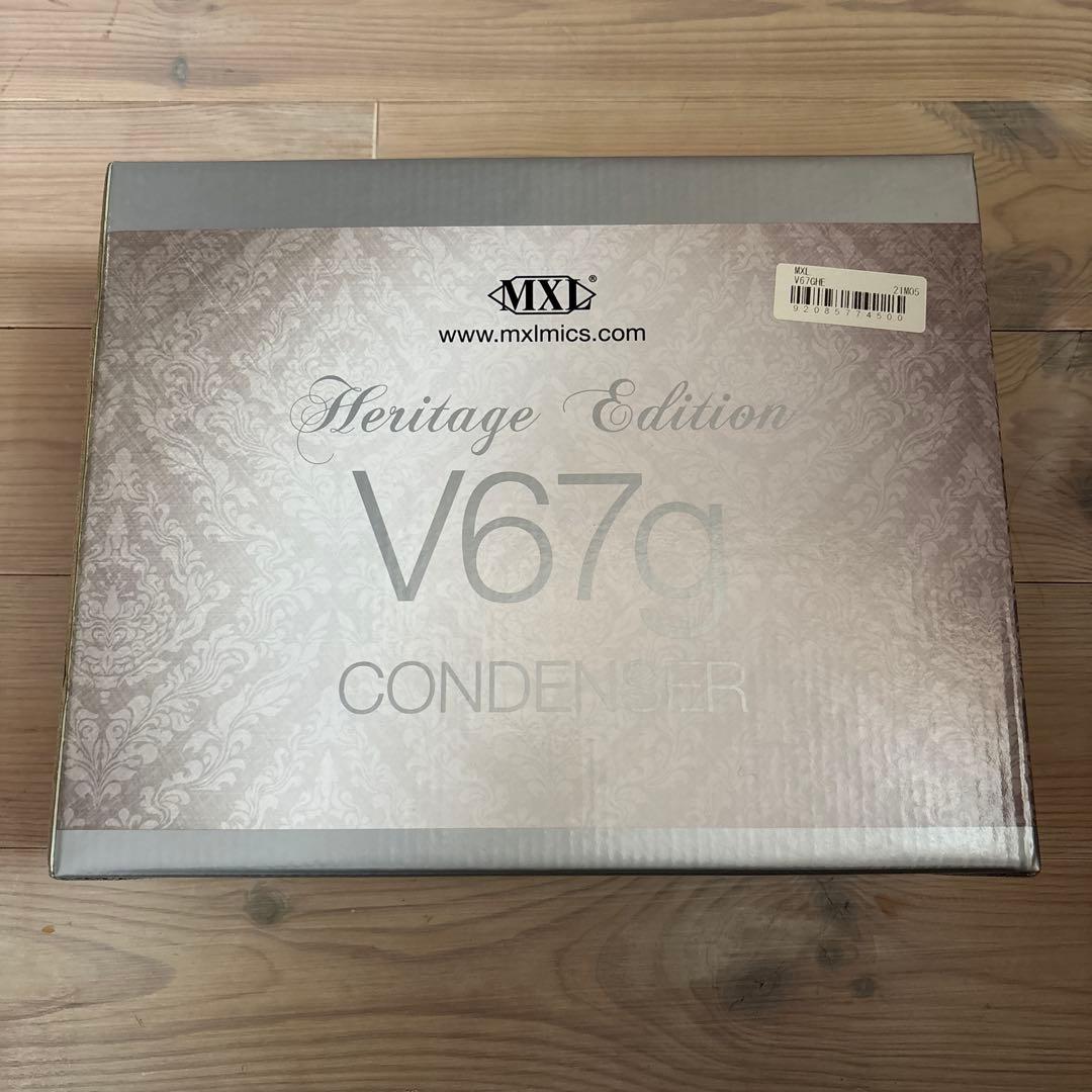 【動作品】MXL エムエックスエル コンデンサーマイク V67G-HE セット