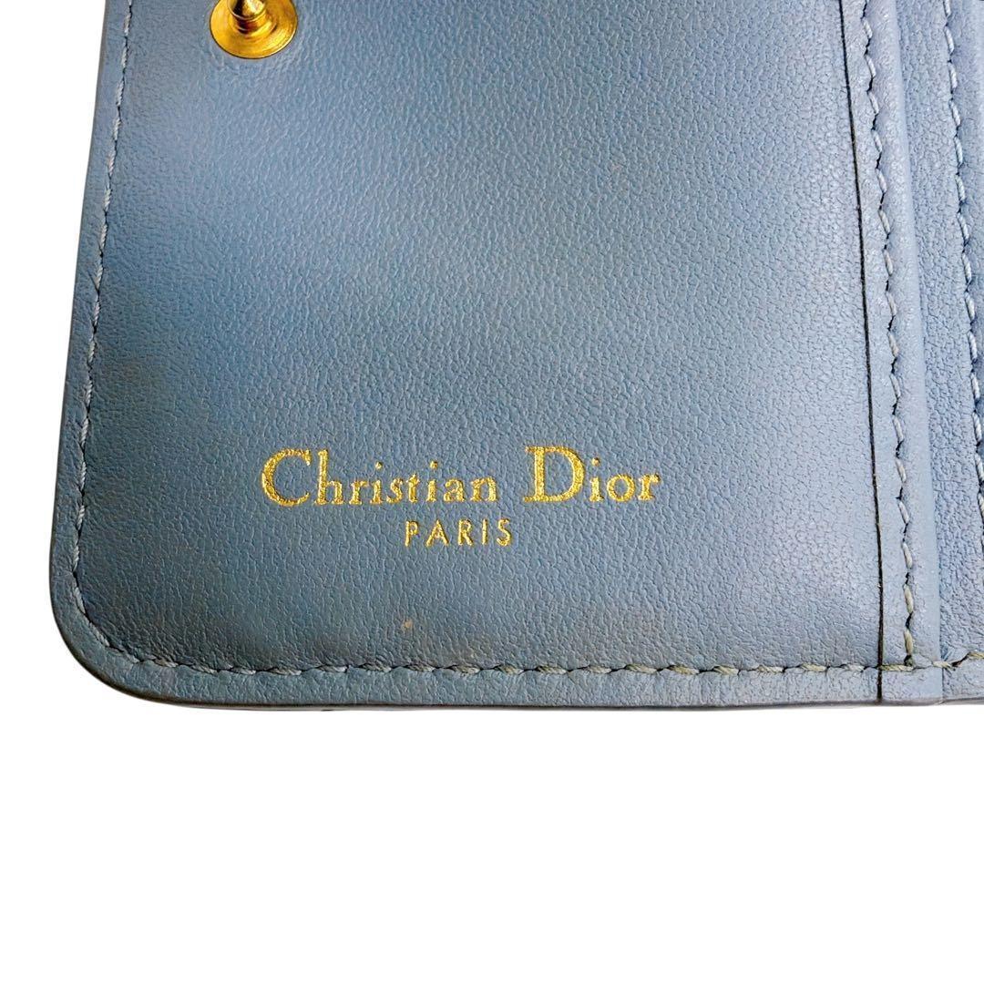 ディオール カロ コンパクトウォレット 二つ折り財布 ChristianDior