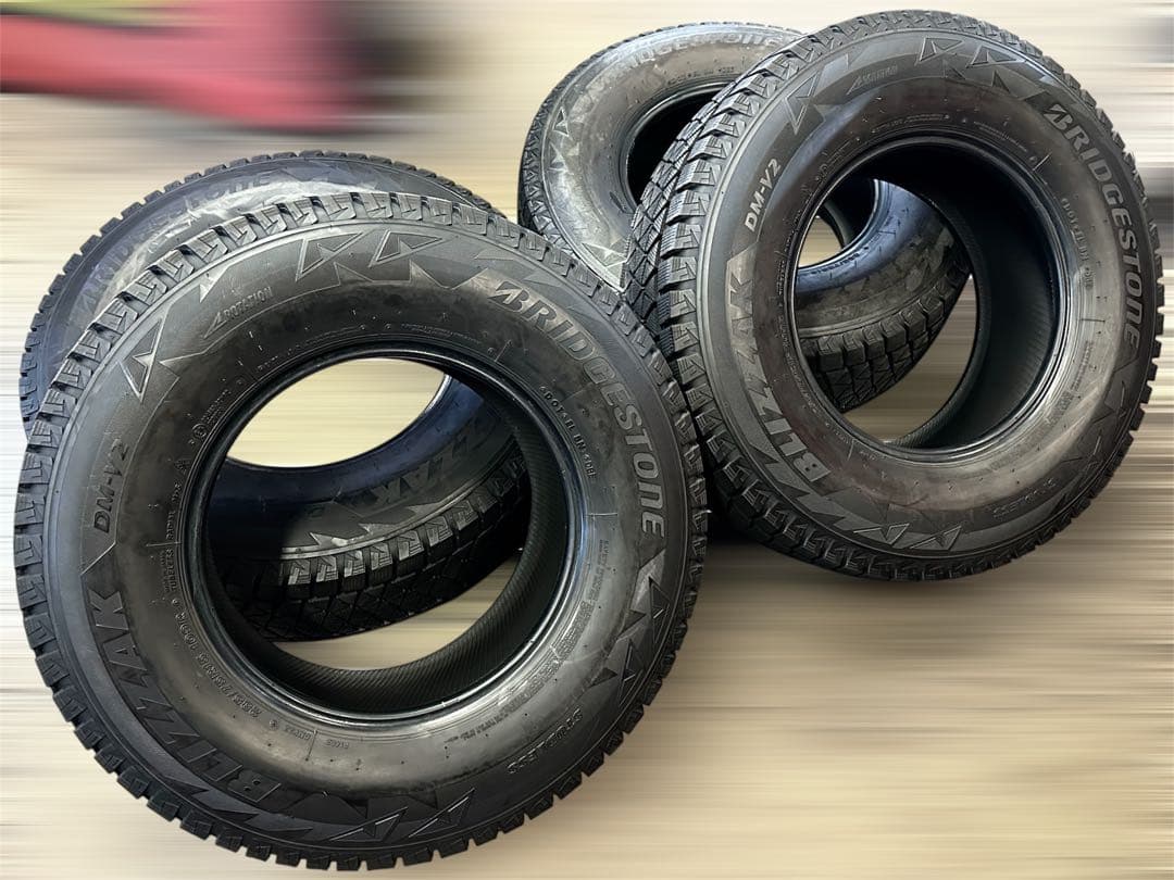 235/75R15 BS ブリザック DM-V2 中古4本セット
