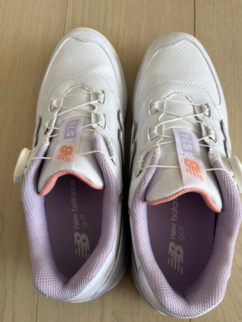 New Balance 574 レディース　ゴルフシューズ　23cm