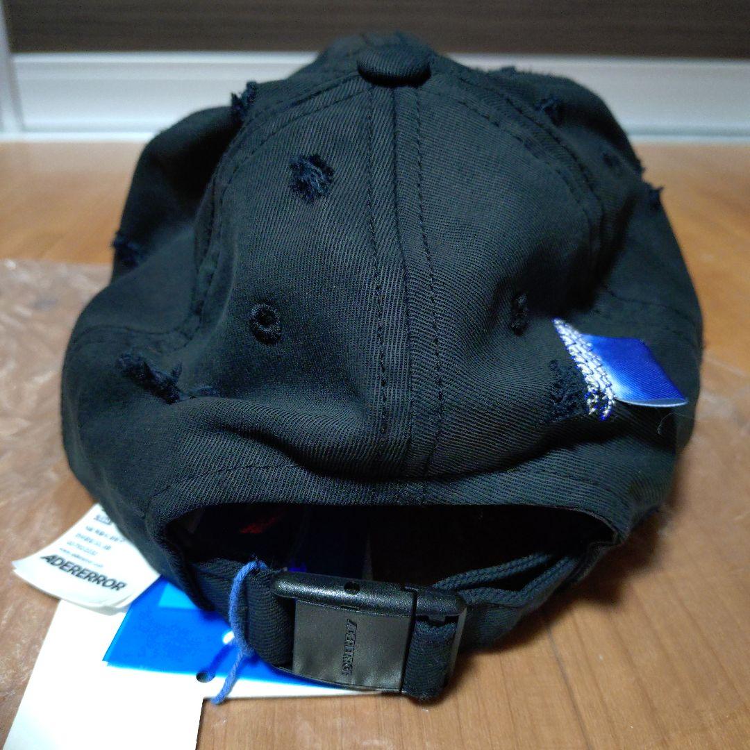 ♥アーダーエラー　タグ付き　ブラック　ローキャップ