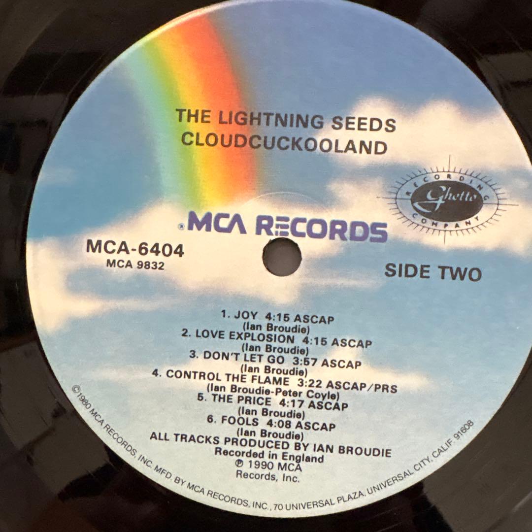 洋楽 Lightning Seeds / Cloudcuckooland LP