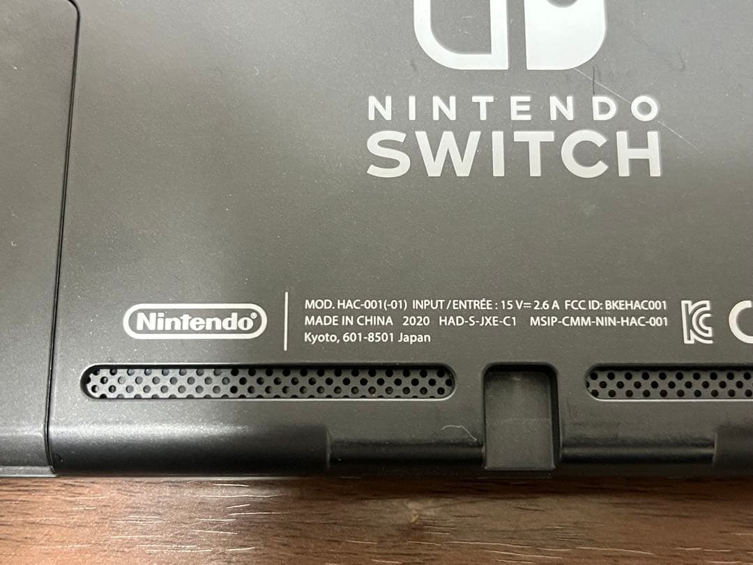Nintendo Switch ニンテンドースイッチ 本体 グレー(動作確認済)