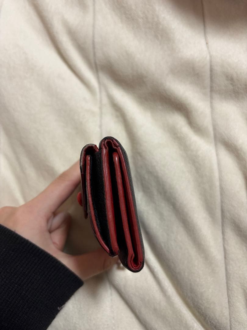 miumiu ラブレター　三つ折り財布