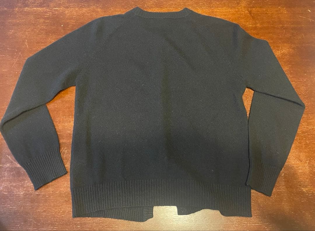 クレージュ　アンサンブル 9号 カシミヤ100% 【クリーニング済美品】