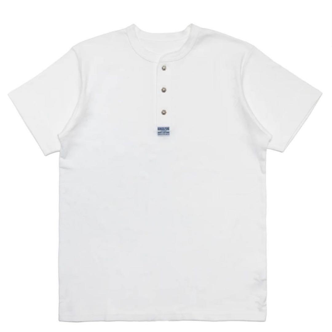 木村拓哉着用 SUBCULTURE ヘンリーネックTシャツ ホワイト