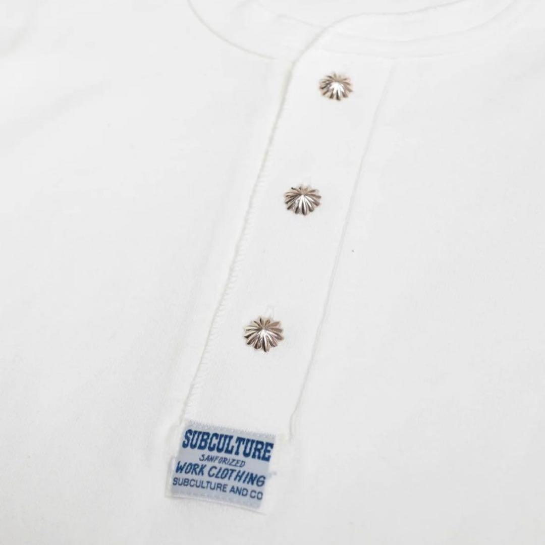 木村拓哉着用 SUBCULTURE ヘンリーネックTシャツ ホワイト