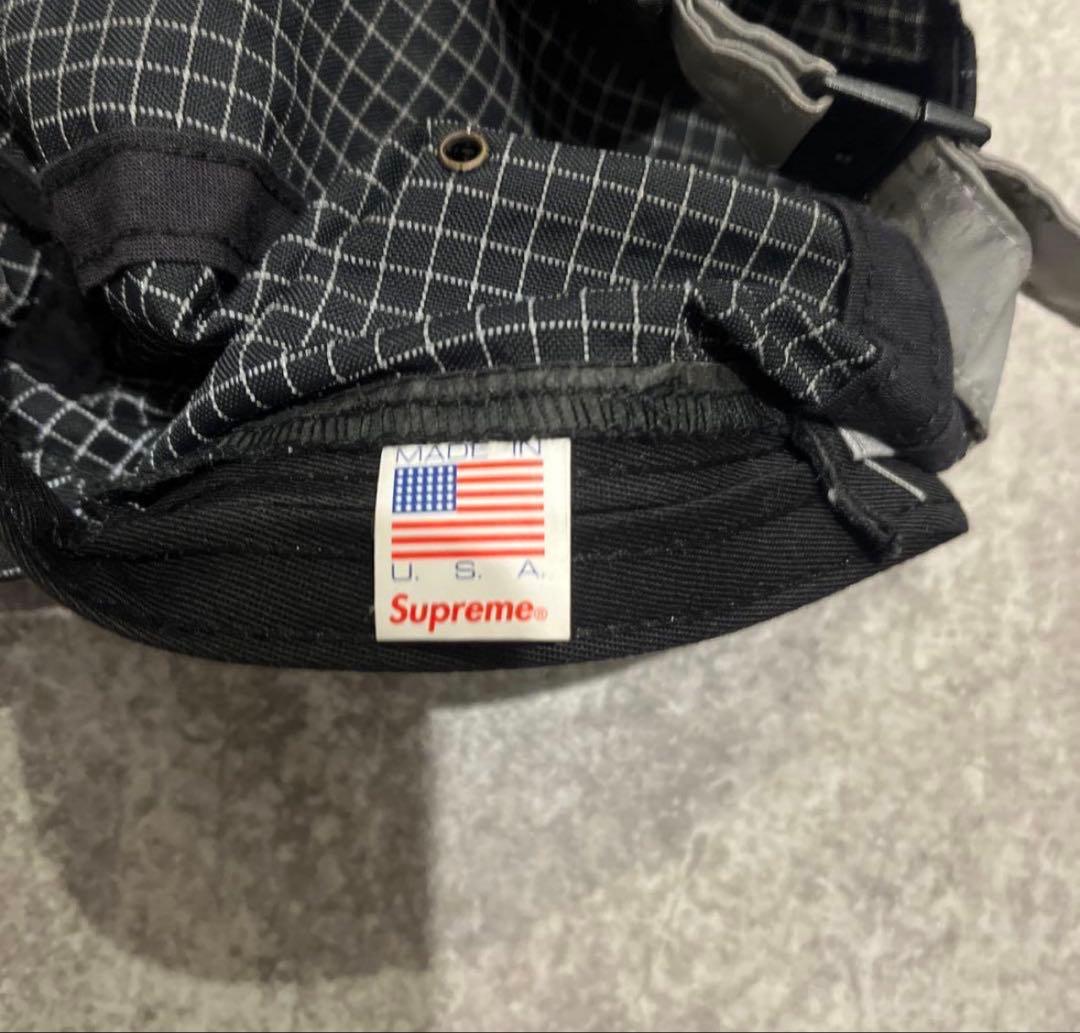 帽子 supreme Reflective Ripstop Camp Cap