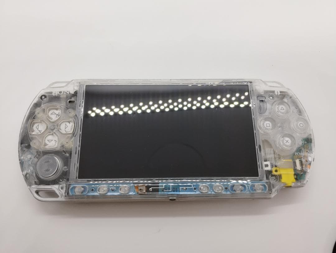 ゲルググ様　PSP 3000 すぐ遊べるセット【美品・カスタム】スケルトン