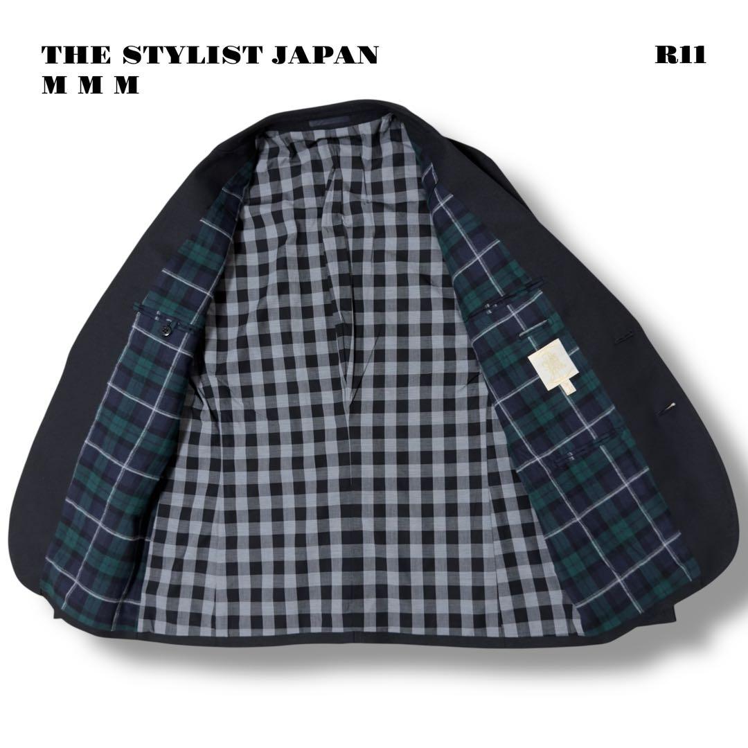 未使用品！ THE STYLIST JAPAN 3P スーツ ブラック 黒緑 M