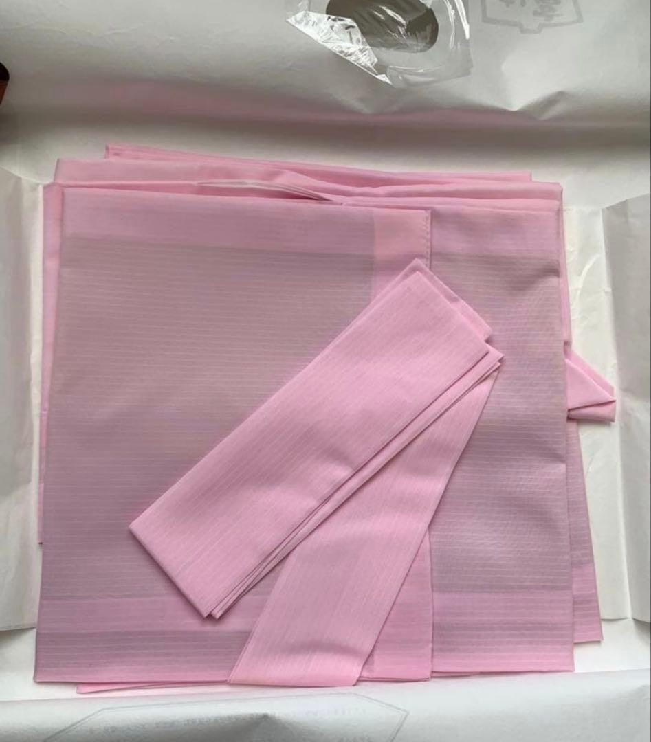 産着 祝着 お宮参り 女の子 ピンク　京美　美品
