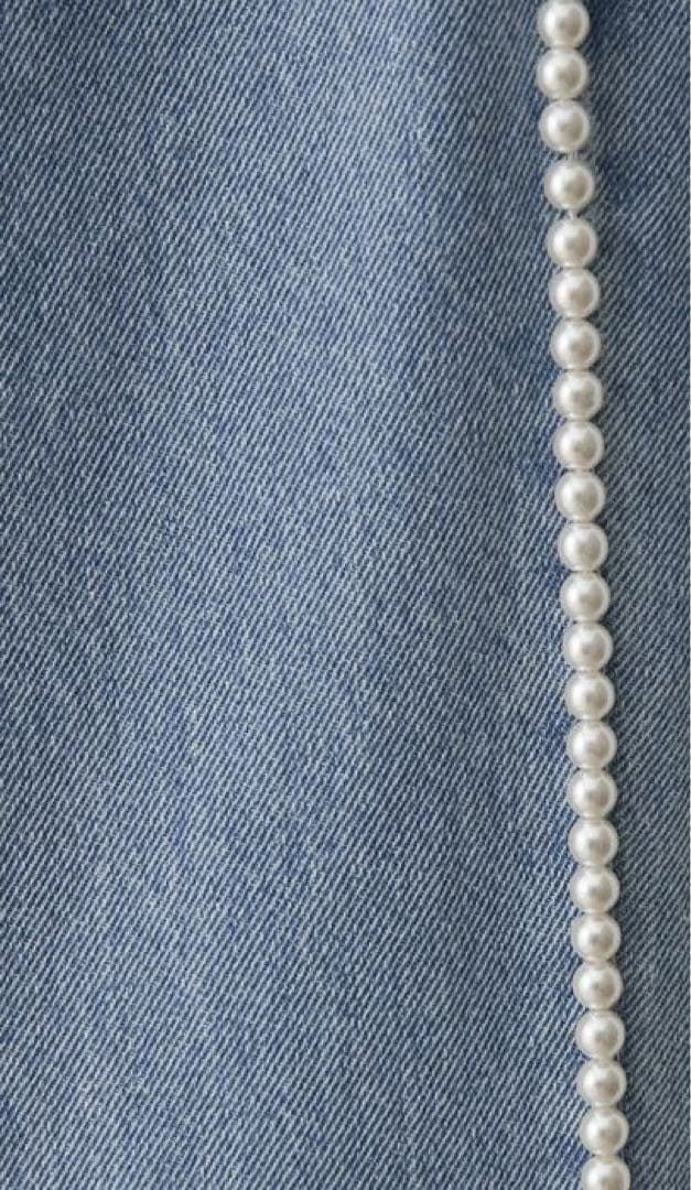 KIMHEKIM デニム　パール　ジーンズ　キムへキム　定価10万