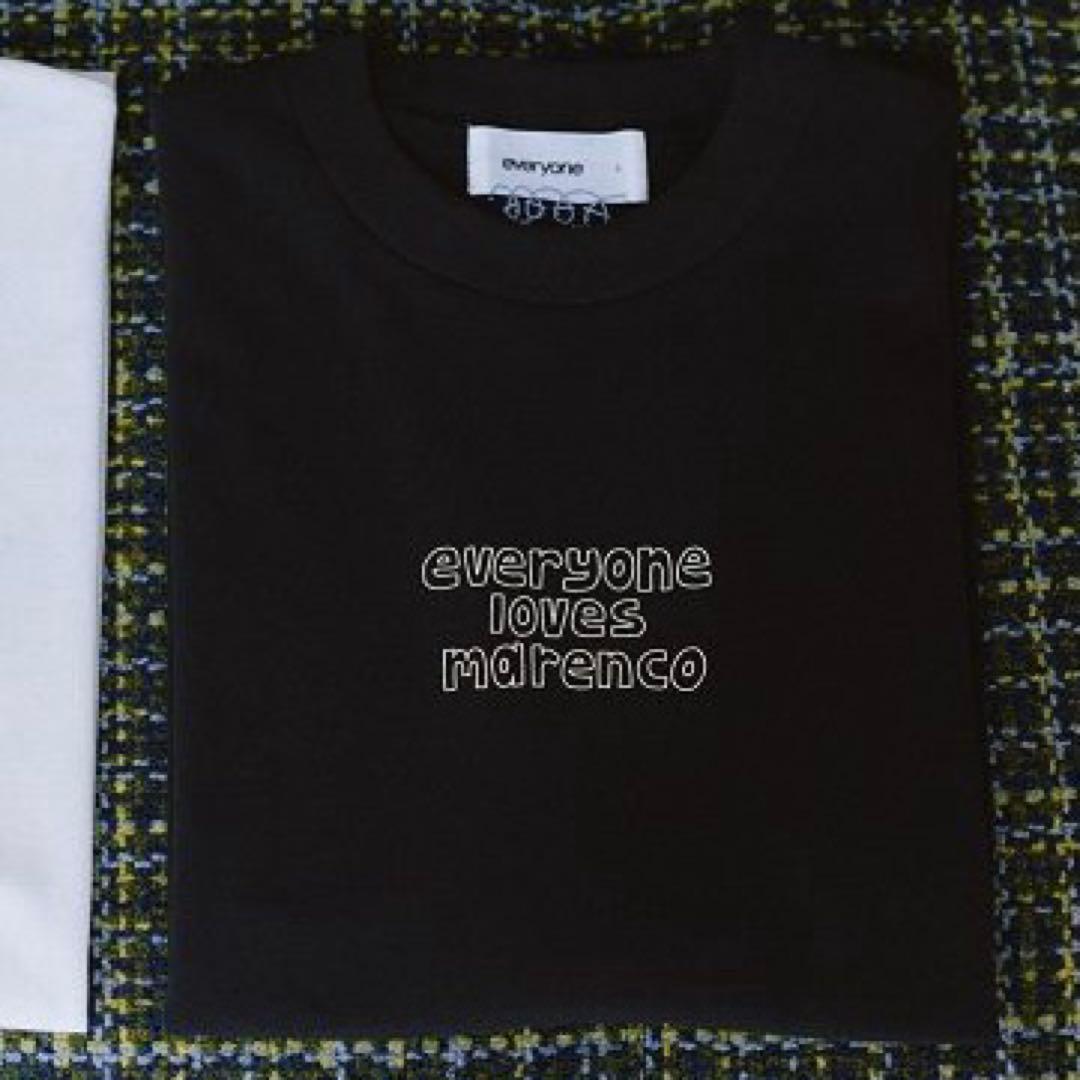 【XL黒】everyone 伊勢丹限定 marenco tee j.30000