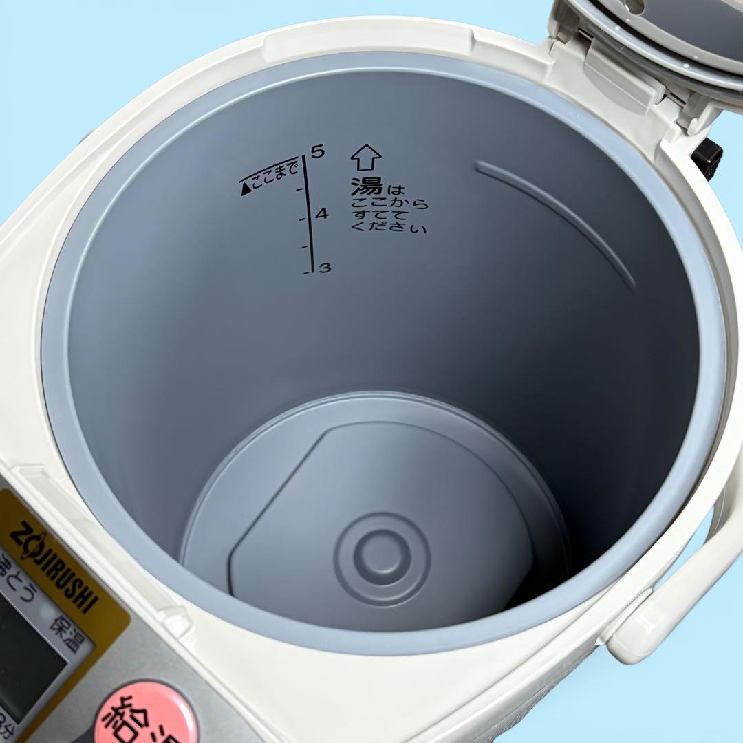 【極美品/動作確認済】象印 5L 電気ポット CD-50PA 大容量 5リットル