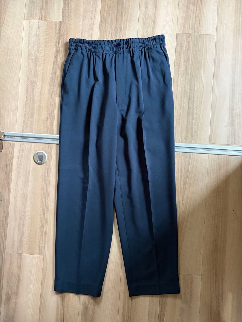 UNIQLO C 25SS 感動ジャケット タックパンツ セットアップ ネイビー