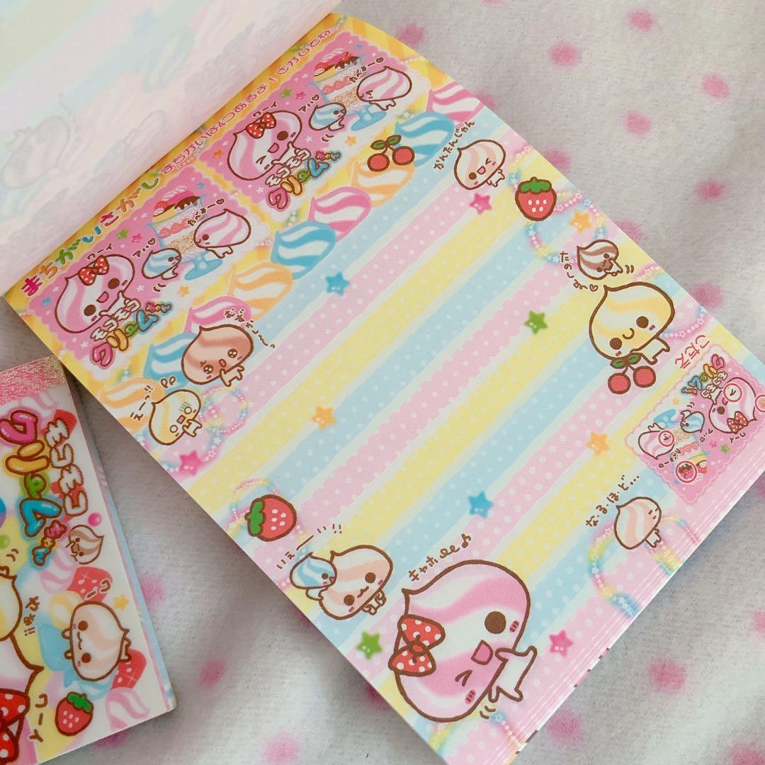平成レトロ　モコモコクリームちゃん　メモ帳　セット　まとめ売り