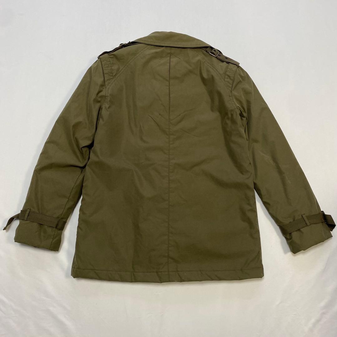 【stussy】　ステューシー　カーキ　ミリタリージャケット　キルティング　中綿