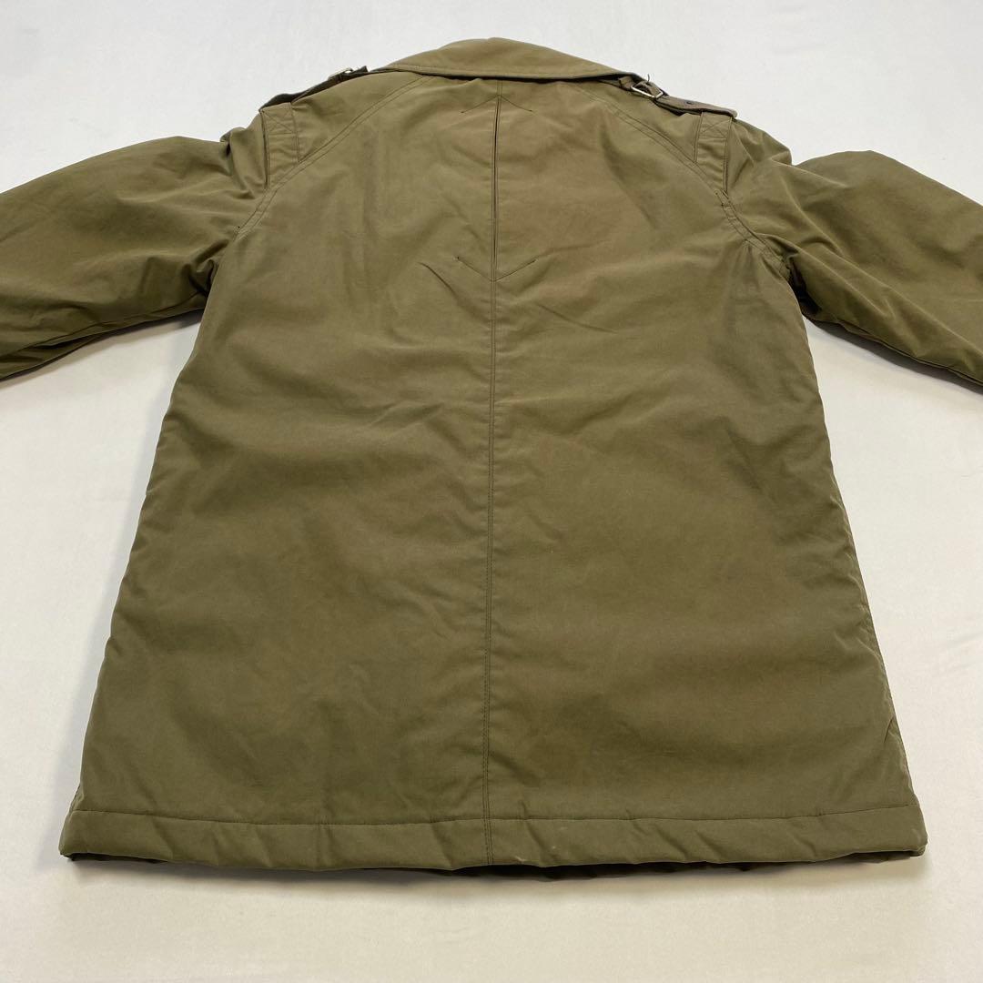 【stussy】　ステューシー　カーキ　ミリタリージャケット　キルティング　中綿