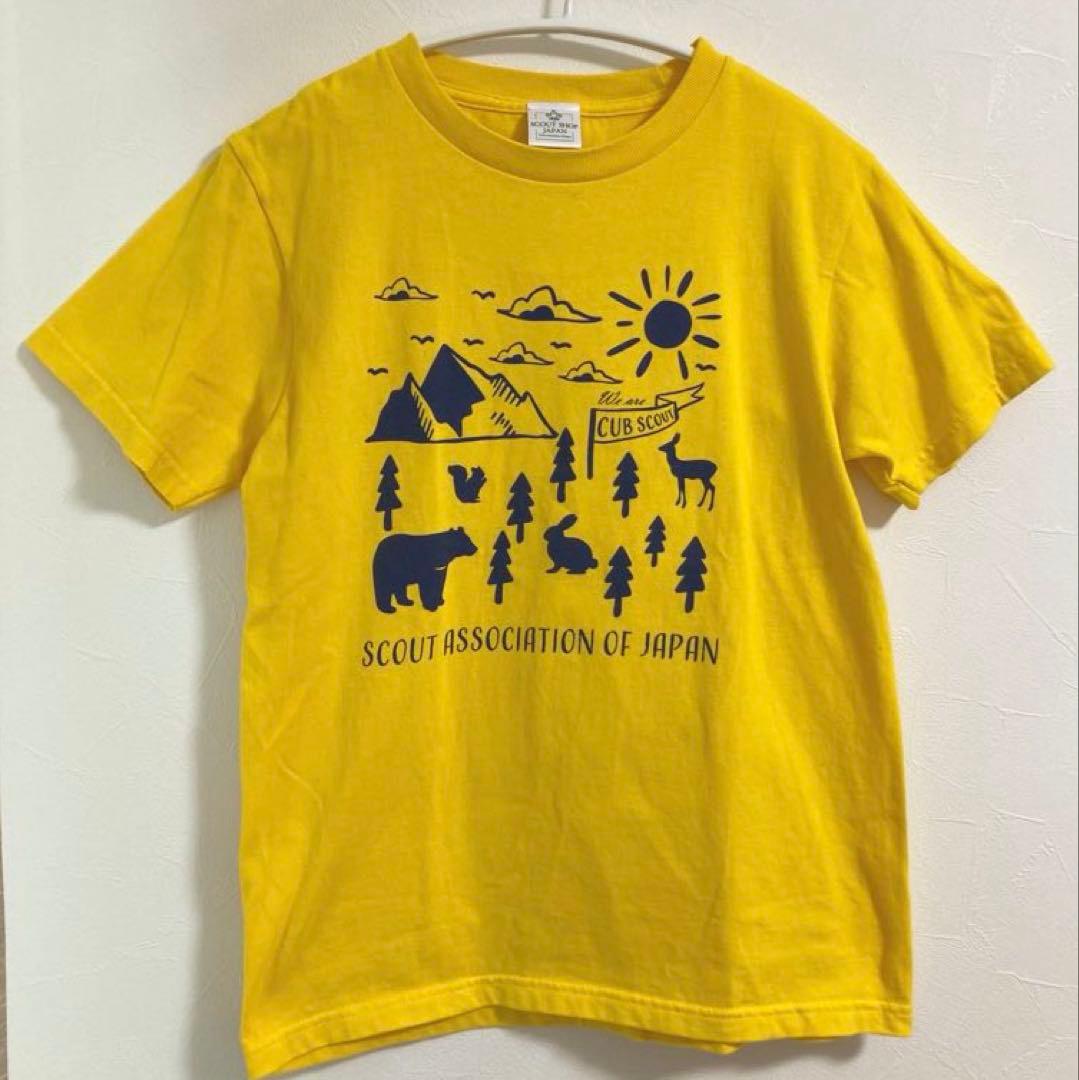 【記名なし】【Tシャツなし】ボーイスカウト　カブスカウト　制服セット150㌢
