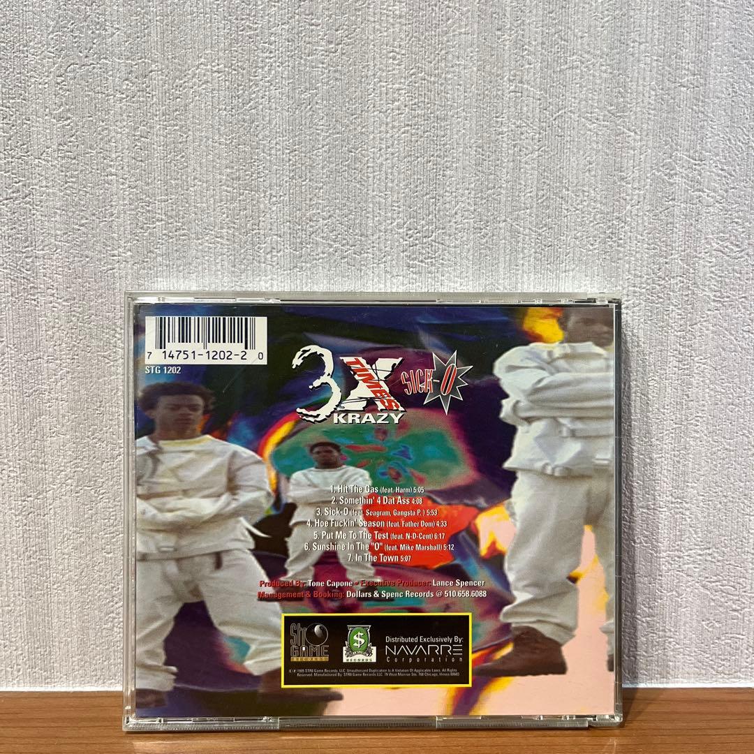 洋楽 3XKRAZY CD G-RAP G-FUNK