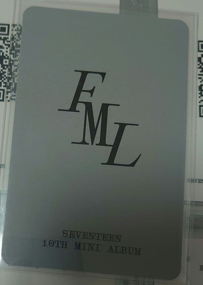 SEVENTEEN ウォヌ FML 一直娱 yzy 中国 7.0 トレカ