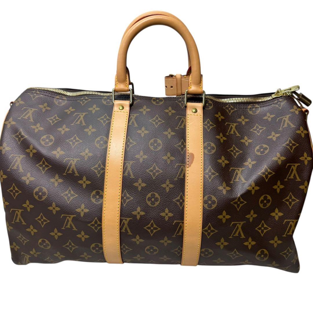 LOUIS VUITTON キーポルバンドリエール45モノグラム