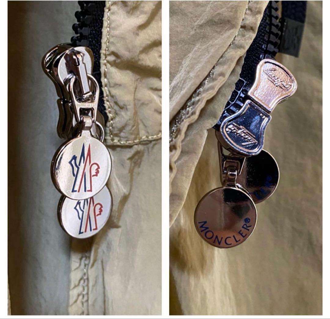 ＊MONCLER モンクレール＊雑誌掲載モデル スプリングコート 同色ワッペン