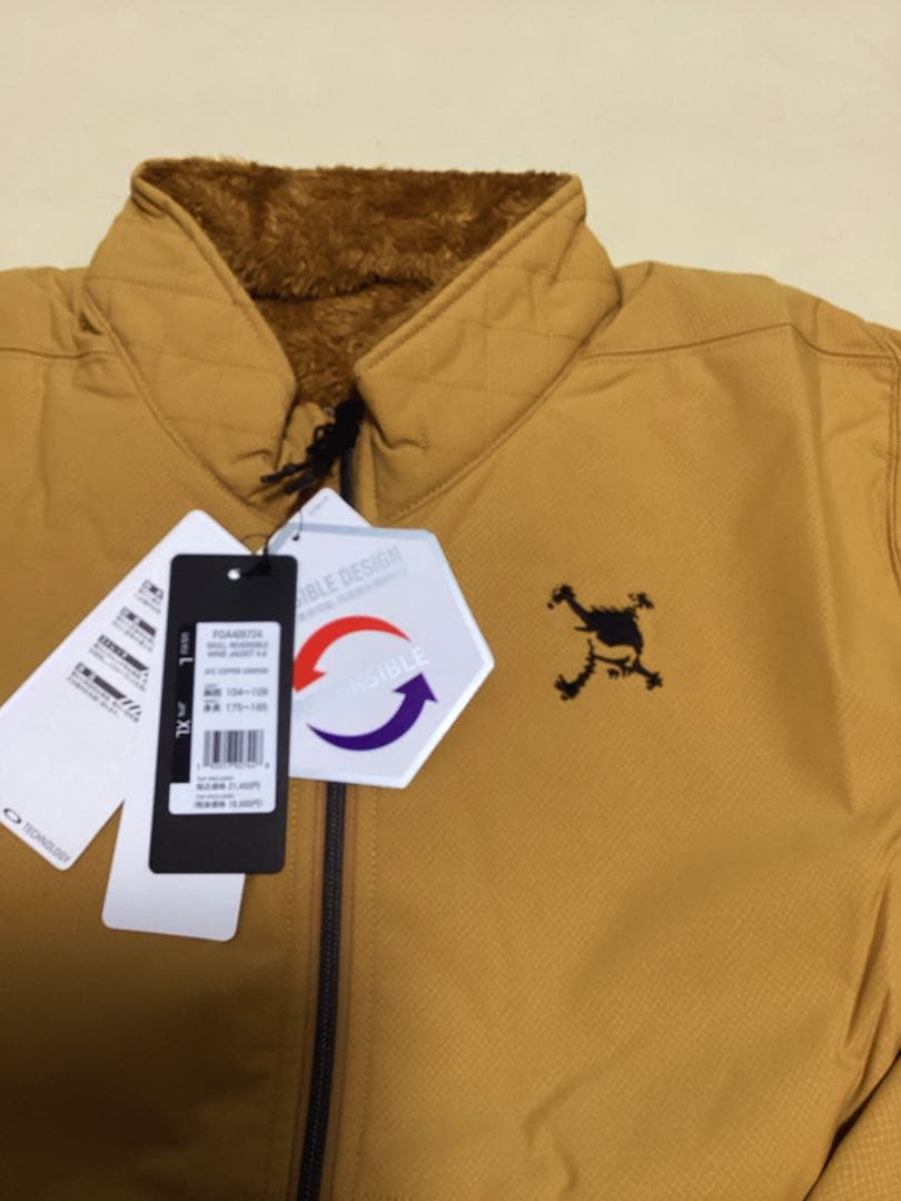 メンズウェア OAKLEY(XL) SKULL REVERSIBLE WIND JACKET