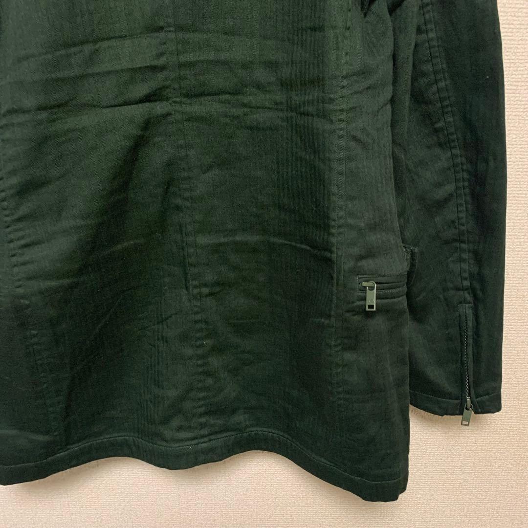 【新品未使用、希少】Y-3 ジャケット　ボタニカル　裏地　定価17万　緑　S
