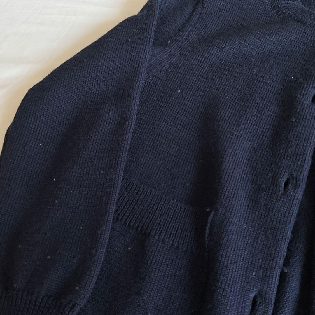 jiji 和歌山 23A/W ウール カーディガン ニット セーター