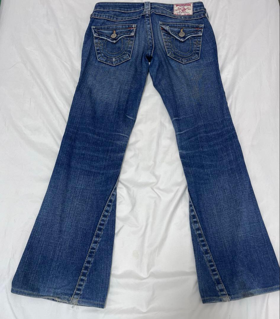 TrueReligion USA 26 ブーツカットデニム ローライズデニム